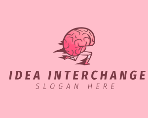 Mental Training Brain logo design