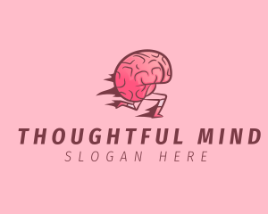 Mental Training Brain logo design