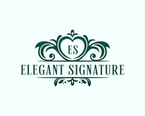 Elegant Wedding Event logo design