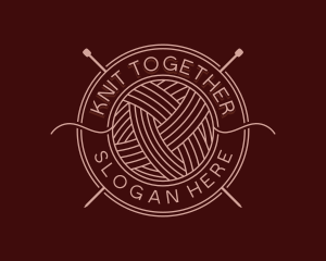 Knitting Yarn Crochet logo