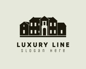 Residential Luxury Mansion logo design