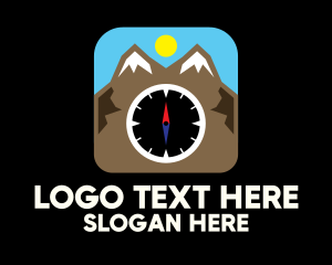 Mountain Compass Location App logo