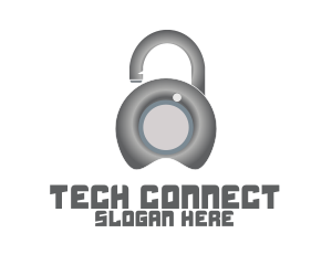 Metal Lock Security  Logo