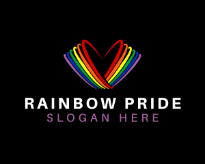 Rainbow Heart Community logo