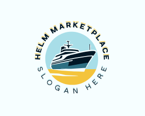 Marine Cruise Ship logo