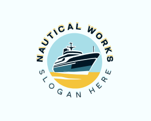 Marine Cruise Ship logo