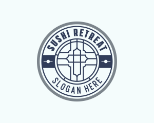 Christian Cross Church logo design