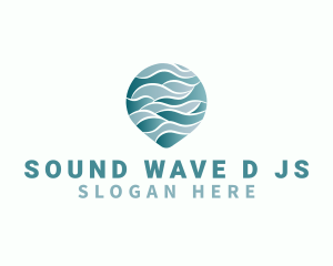 Wave Aqua Water logo design