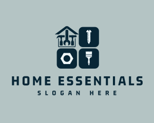 Home Renovation Tools logo design