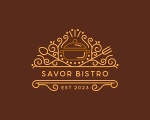 Luxury Gourmet Restaurant logo design