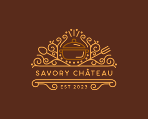 Luxury Gourmet Restaurant logo design