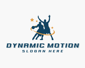 Basketball Player Athlete logo