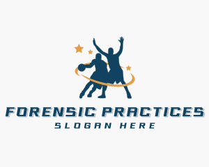 Basketball Player Athlete logo