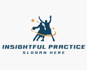 Basketball Player Athlete logo