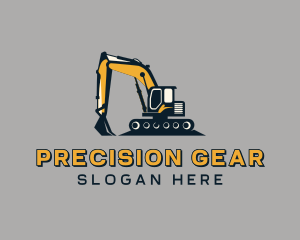 Industrial Equipment Excavator logo