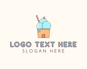 Ice Cream House logo