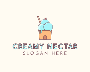 Ice Cream House logo