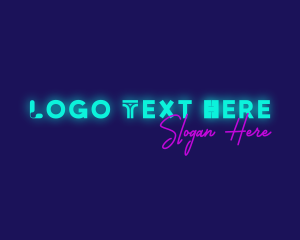 Modern Neon Sign logo