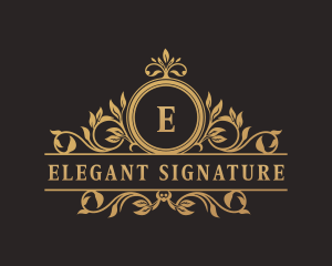 Elegant Floral Event logo design