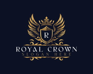 Royal Crown Wing logo design