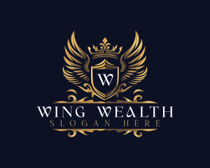 Royal Crown Wing logo design