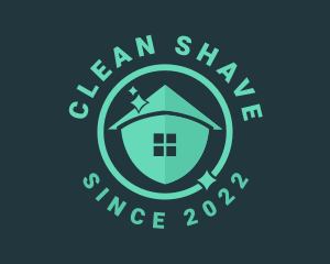 Clean Sparkle Home logo design