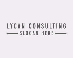 Modern Firm Consultant logo design