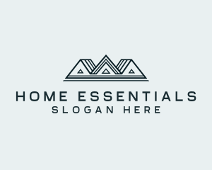 Home Roofing Renovation logo design