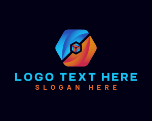 Application - Cube Tech Application logo design