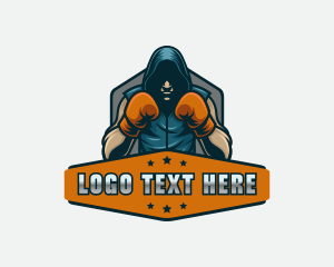 Boxing Fighter Athlete logo