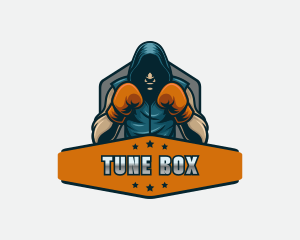 Boxing Fighter Athlete logo design