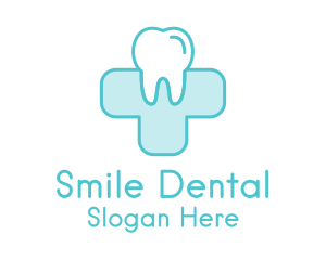 Dental Health Medical Cross  logo