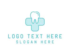 Dental Health Medical Cross  Logo