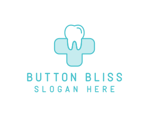 Dental Health Medical Cross  logo design