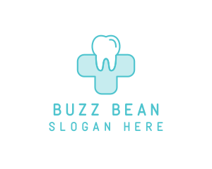 Dental Health Medical Cross  logo design