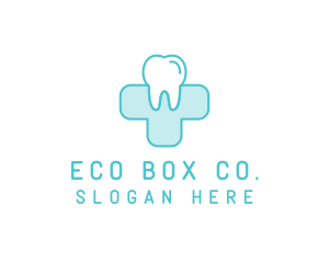 Dental Health Medical Cross  logo design