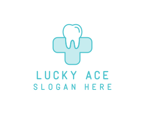 Dental Health Medical Cross  logo design