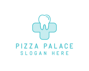 Dental Health Medical Cross  logo design