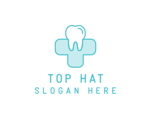 Dental Health Medical Cross  logo design