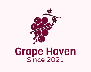 Grape Juice Plant logo design