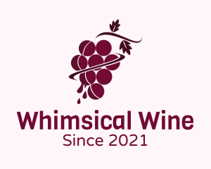 Grape Juice Plant logo design