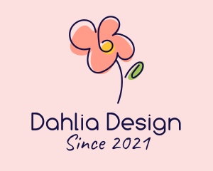 Preschool Flower Doodle logo