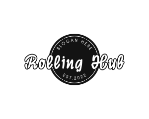 Urban Skating Badge logo design