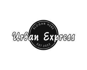 Urban Skating Badge logo design