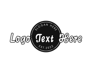 Hip Hop - Urban Skating Badge logo design