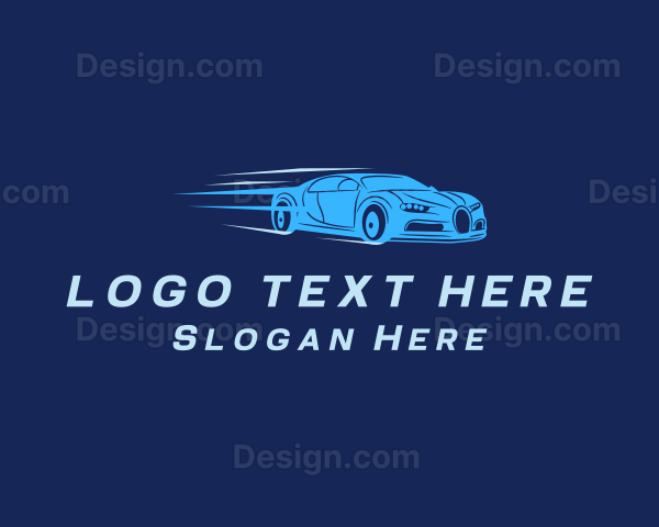 Racing Sportscar Vehicle Logo