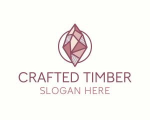 Handmade Crystal Jewelry logo design