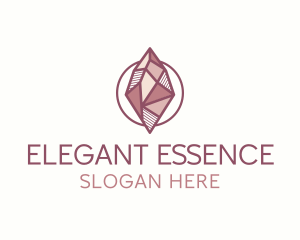 Handmade Crystal Jewelry logo design