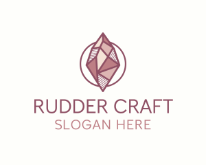 Handmade Crystal Jewelry logo design