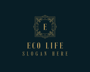 Eco Boutique Floral logo design